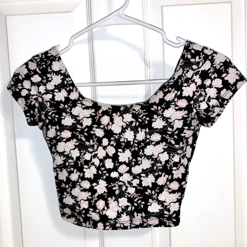 Floral Crop Top